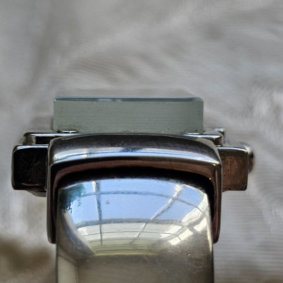 Lady's Milano Quartz Silver Tone Cuff Watch - Picture 15 of 16